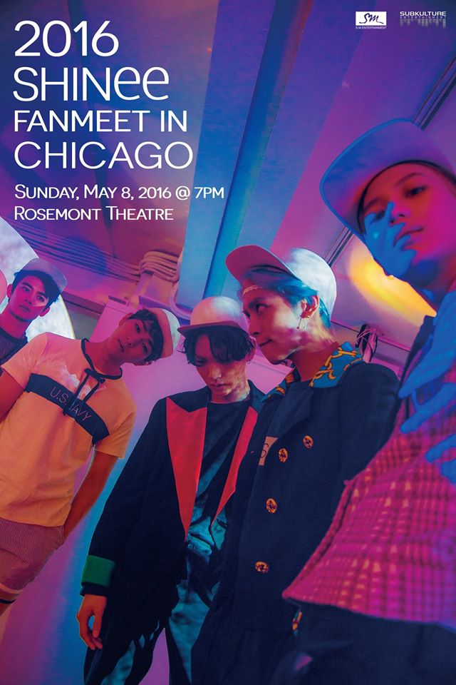SHINee Official Fanmeet Poster