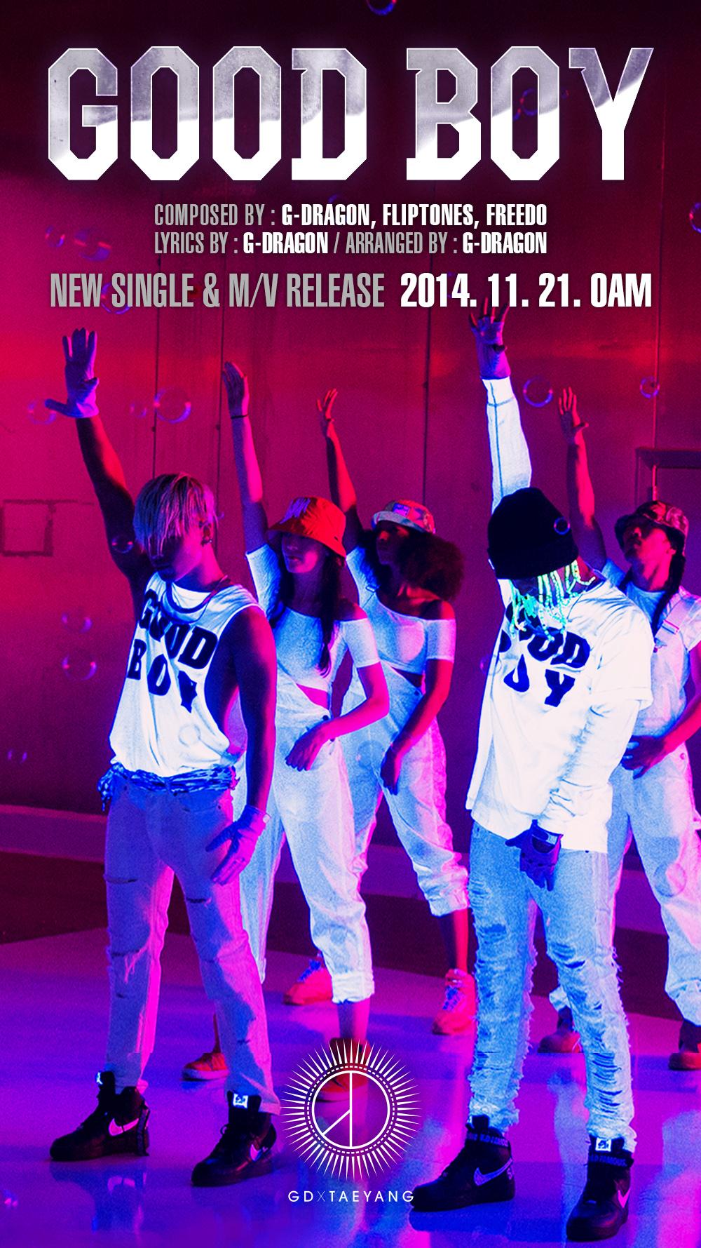 GD X Taeyang Reveal Music Video for “Good Boy”