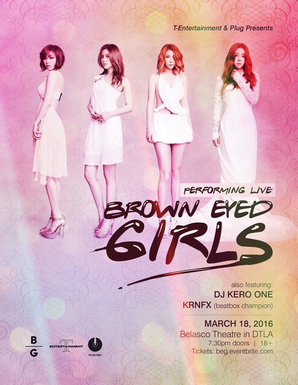 Brown Eyed Girls To Hold Live Concert In Los Angeles