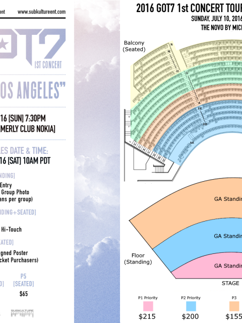 Novo La Live Seating Chart