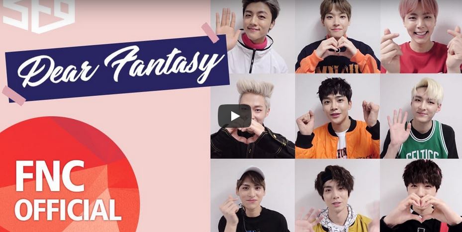 Screen cap of SF9 Dear Fantasy Music Vidoe