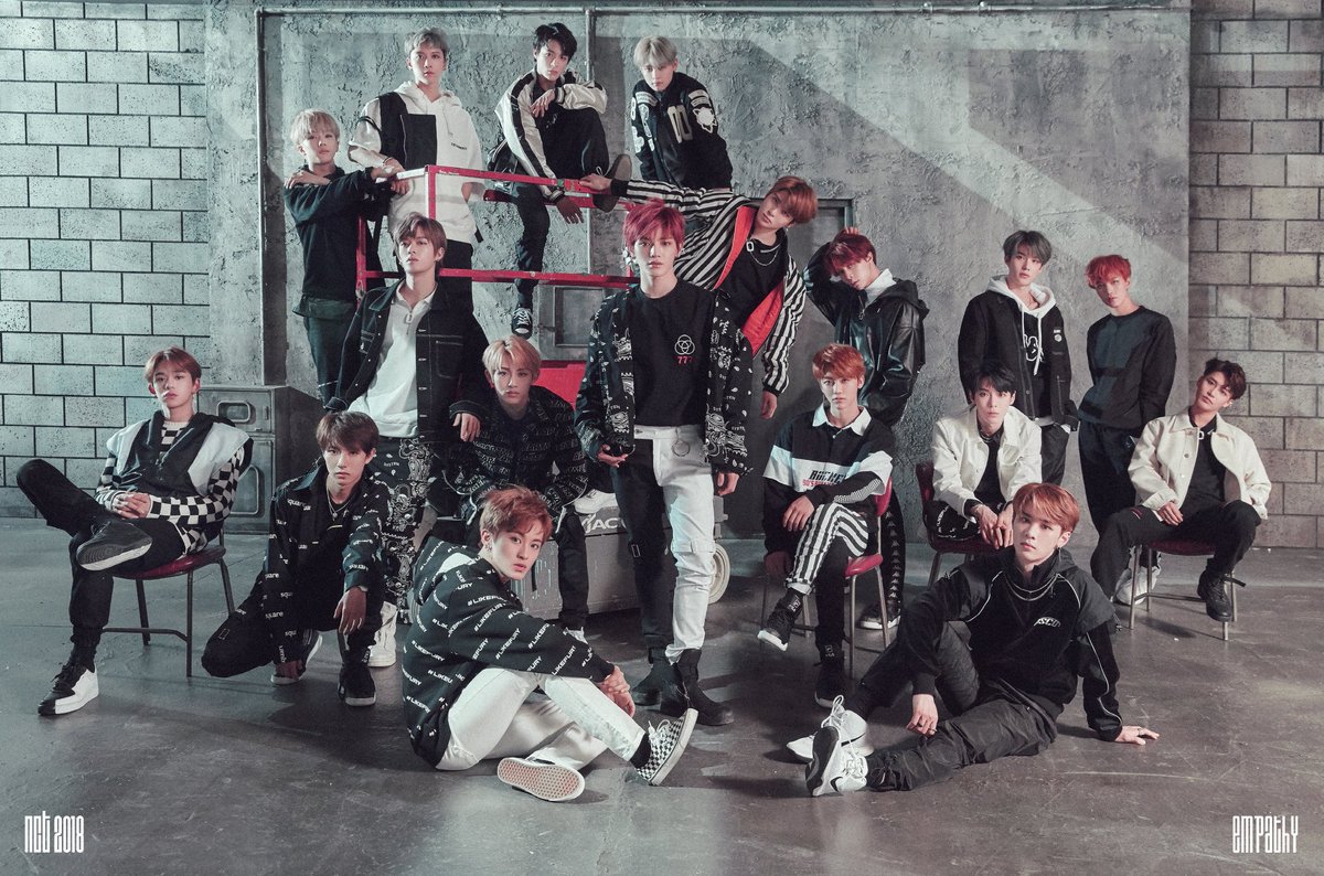 NCT 2018 Reveals Music Video “Black on Black” nct 2018 comeback photo empathy