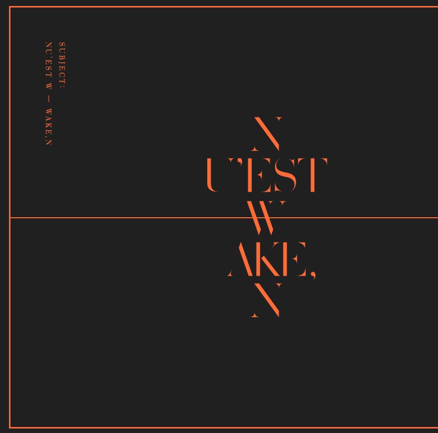NU’EST W Returning Once Again With “Wake,N”