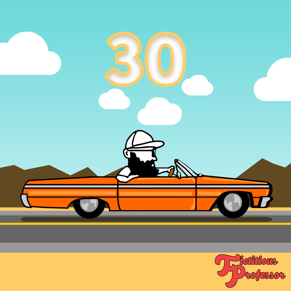 Fictitious Professor Debuts 30 New Tracks for his 30th Birthday Fictitious Professor